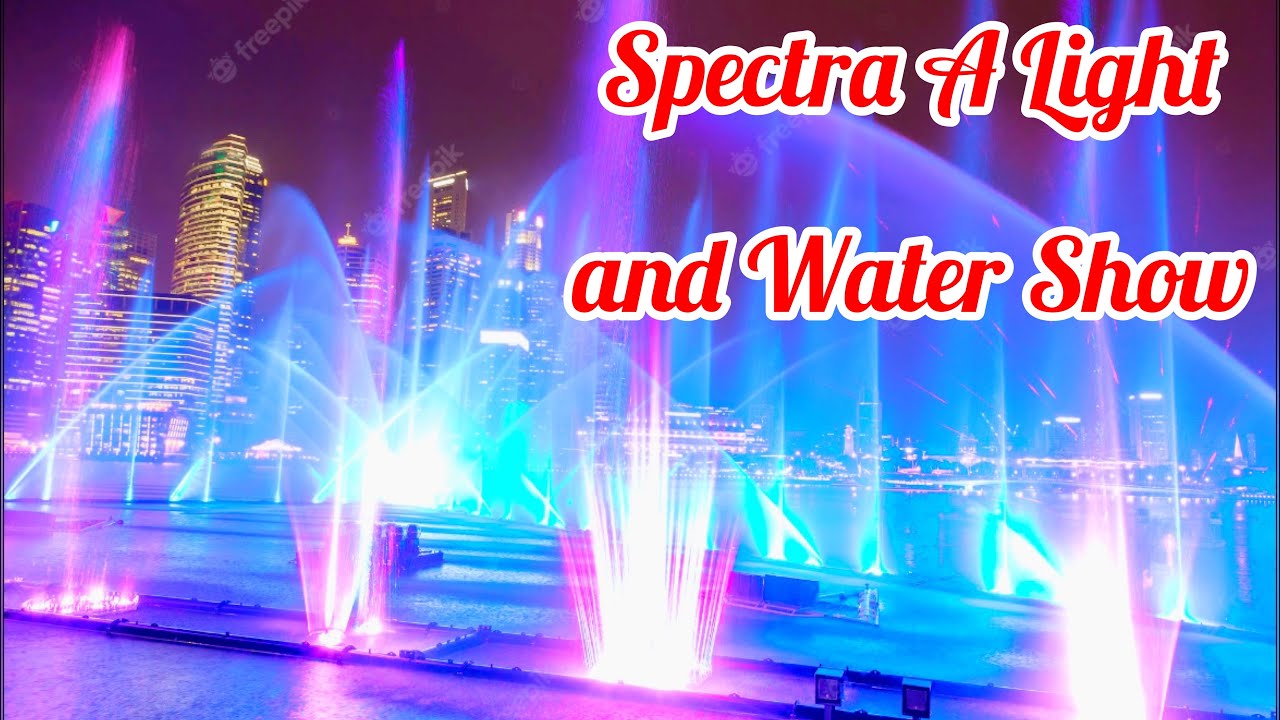 Singapore-Spectra Light & Water Show - Marina Bay Sands