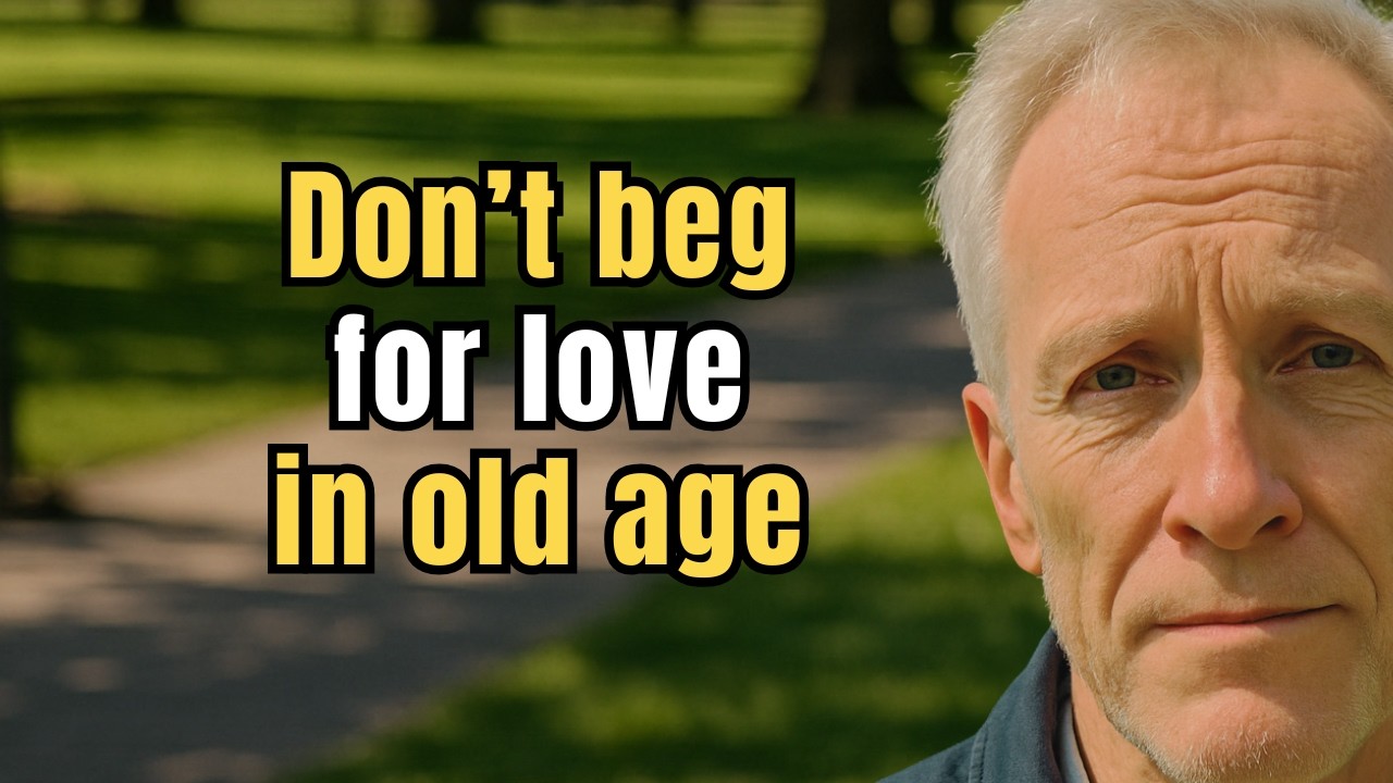 Don’t Beg for Love in Old Age — Live With Dignity and Peace