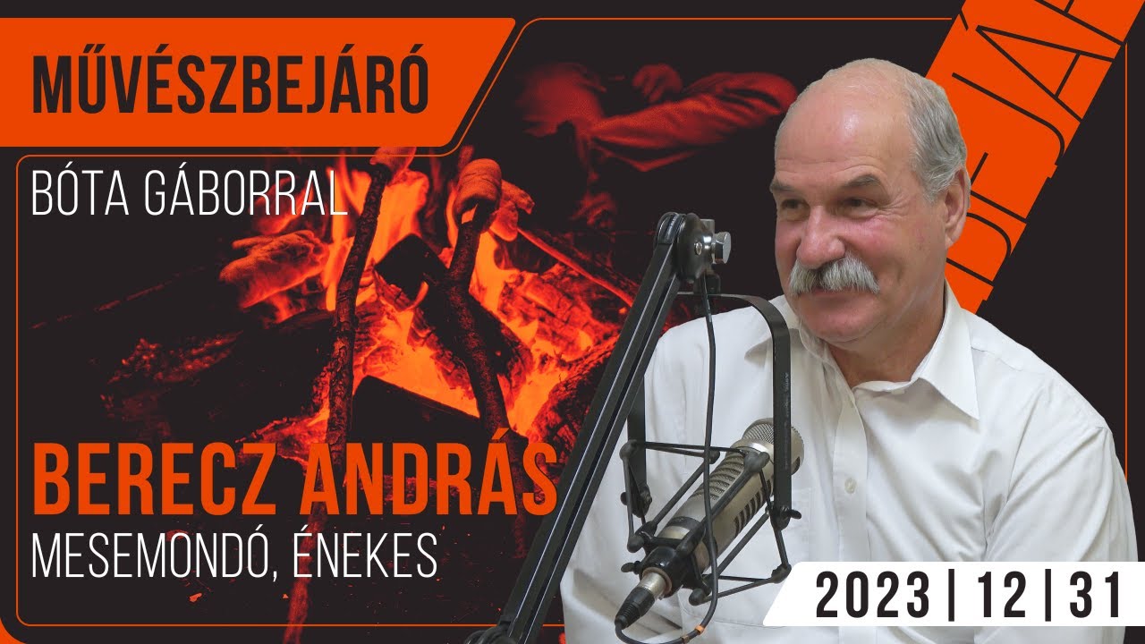 Bölcs, költői és gyermekien játékos történetek: Berecz András mesemondó | Művészbejáró Bóta Gáborral