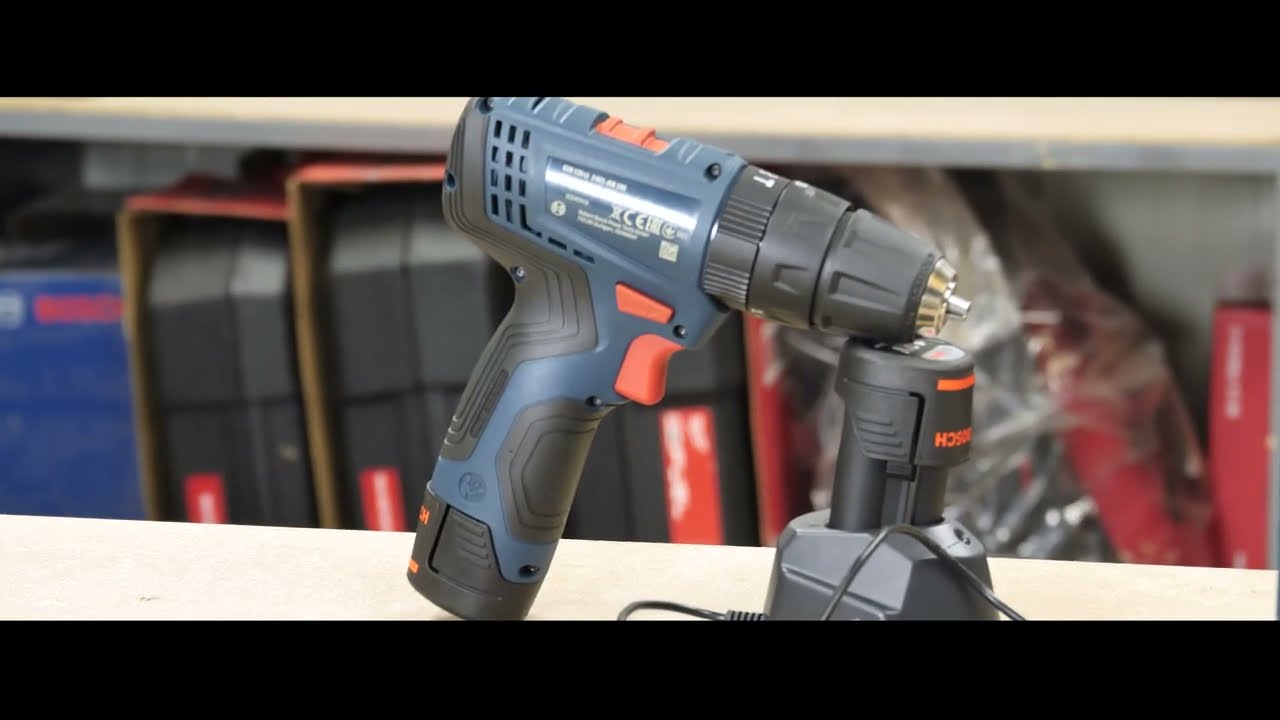 Si cele pe 12V merg bine! Bormasina Bosch GSB120 Li
