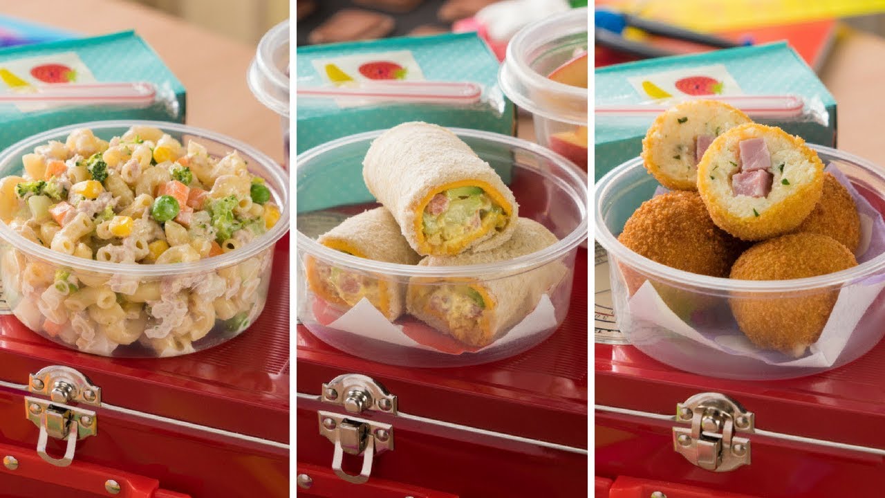 3 Recetas para el Lunch de los Niños