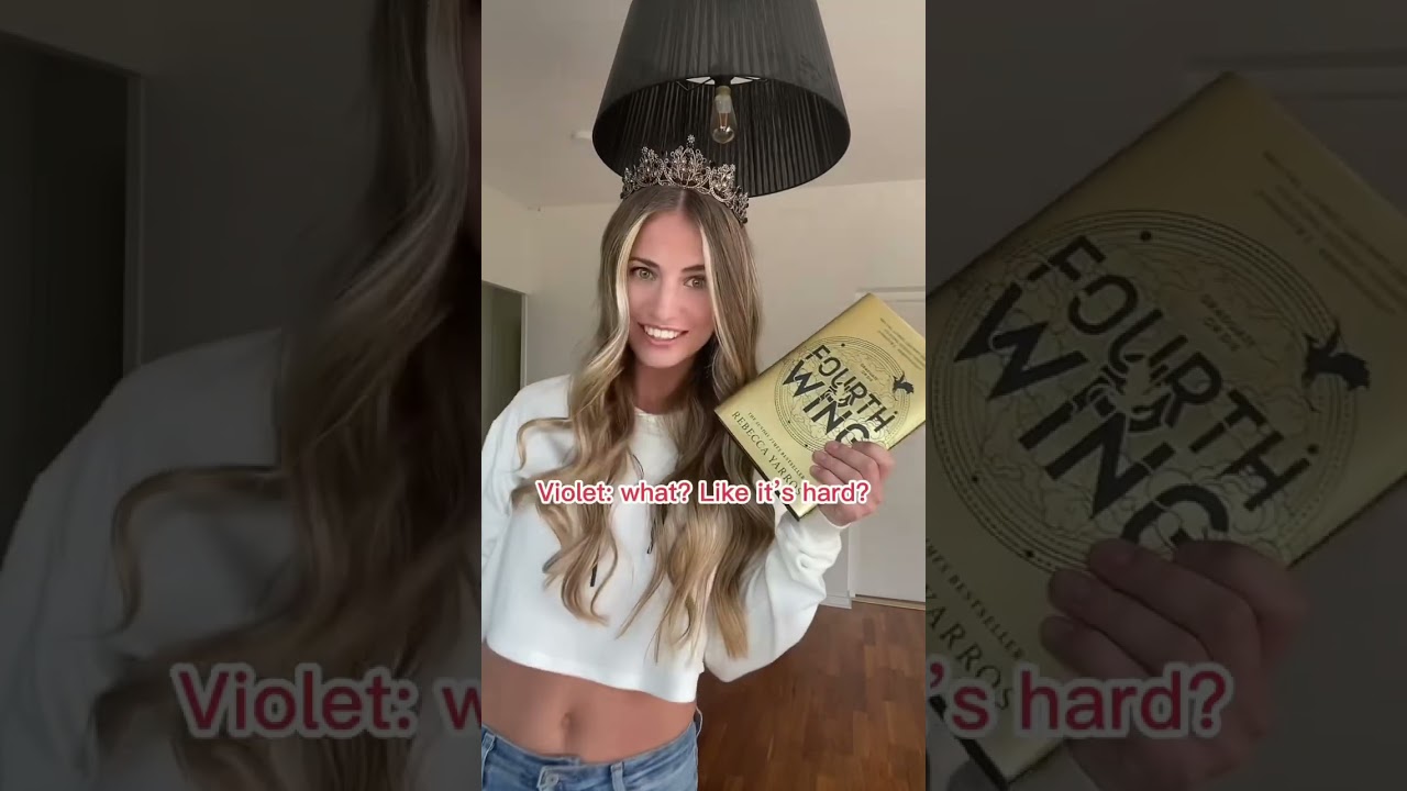 Violet Sorrengail when she meets Dain Aetos in the rider&rsquo;s quadrant #booktube #fourthwing