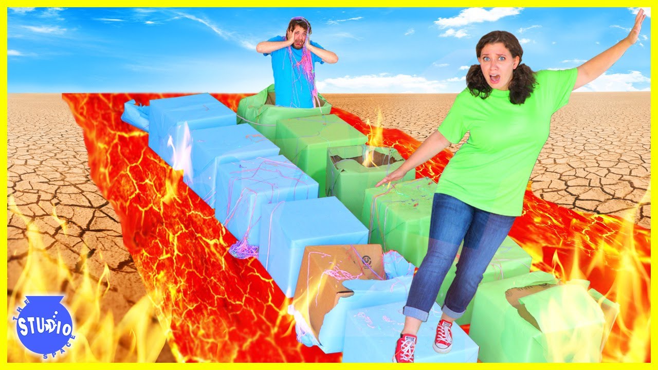 ЧЕЛЛЕНДЖ «НЕ НАСТУПАЙ НЕ НА ТОТ ЯЩИК»!