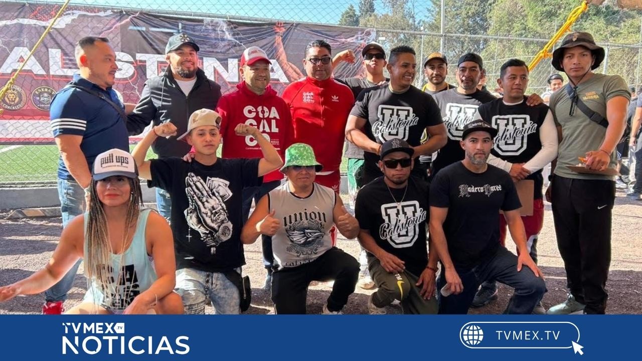 Con éxito se realizó el Torneo Calistenia Coacalco 2026