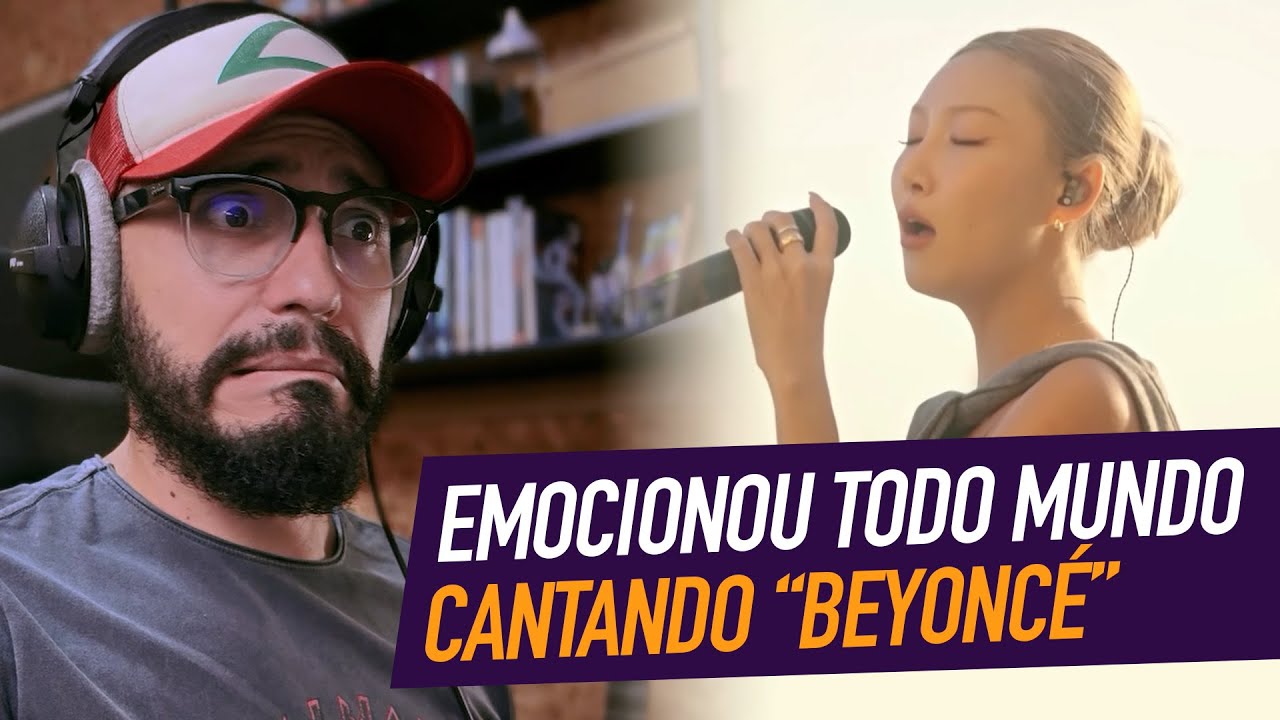 PROFESSOR de CANTO reagindo à HWASA cantando AVE MARIA (Beyoncé) ao vivo (Moving Voices)