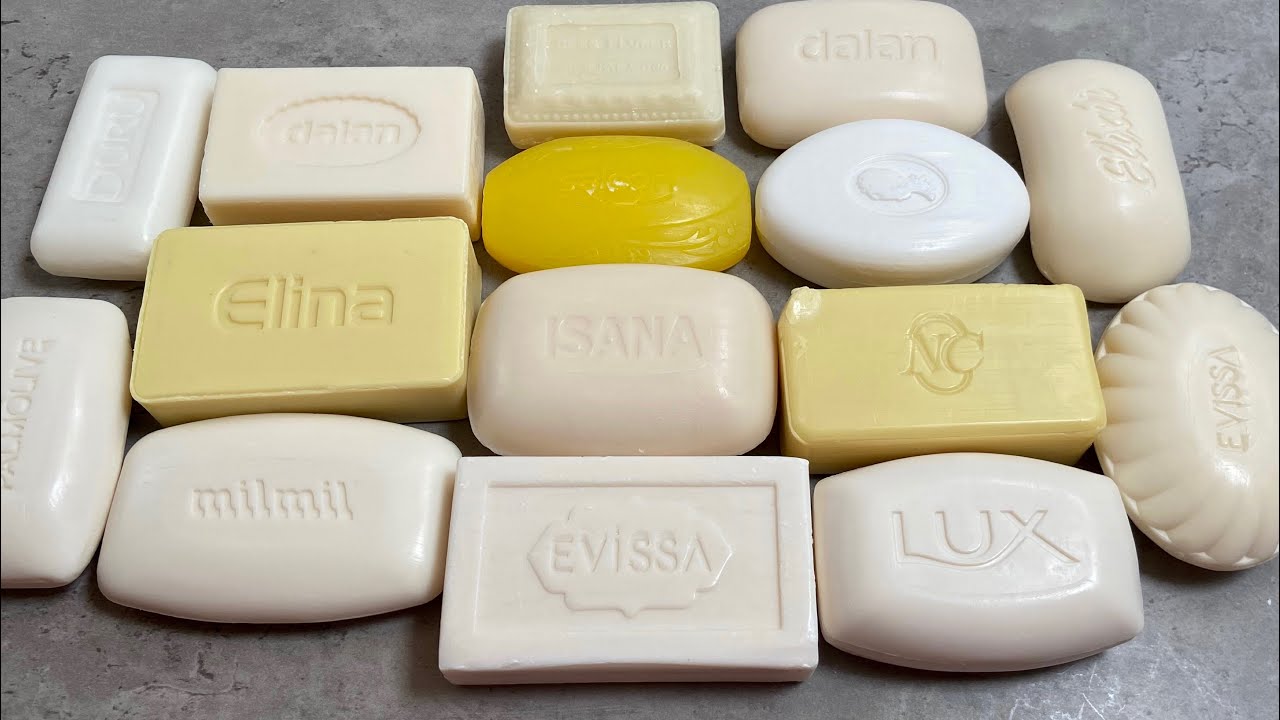 ASMR soap cutting * ASMR soap crunch * Резка мыла * АСМР мыло