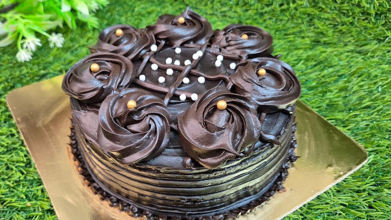 Chocolate Truffle Cake at home | chocolate truffle cake | Ganache | How to make truffle cake