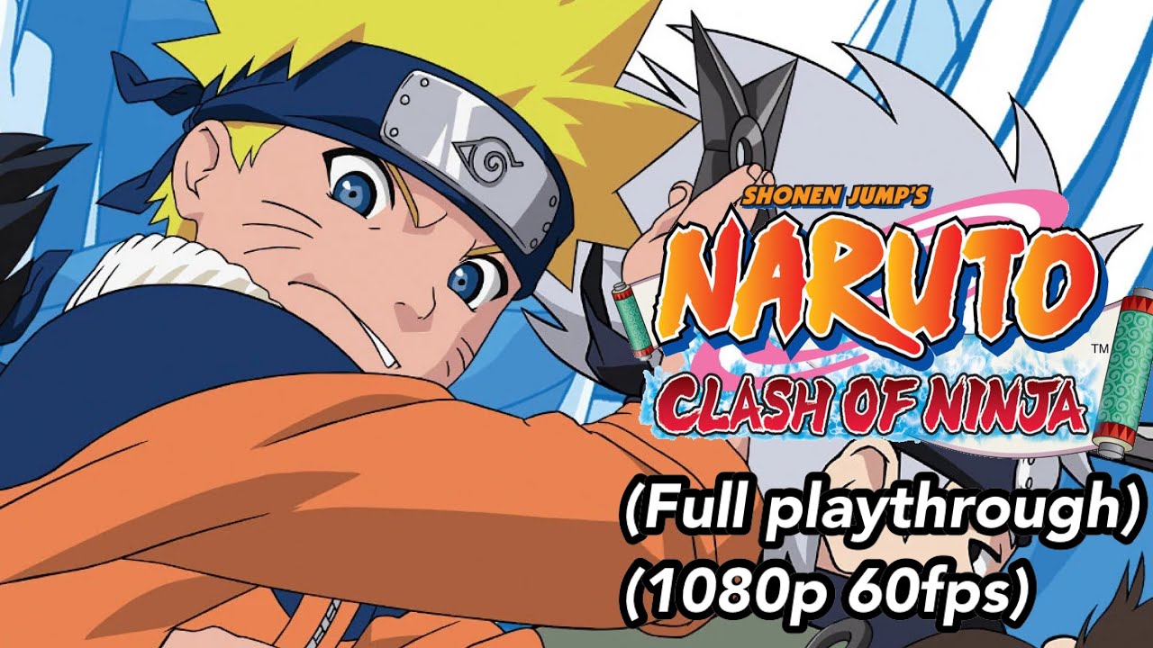 Naruto clash of ninja (Full Playthrough) (1080p 60fps)