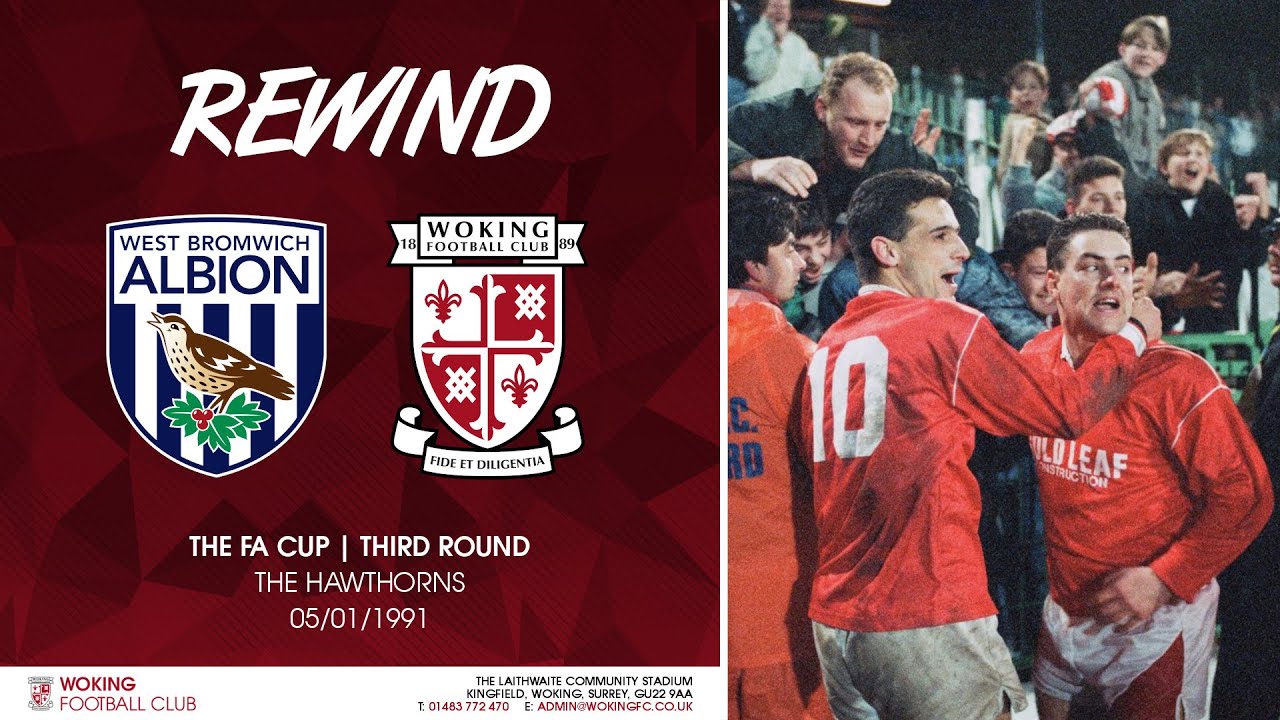 West Bromwich Albion vs. Woking | The FA Cup Third Round 1990/91