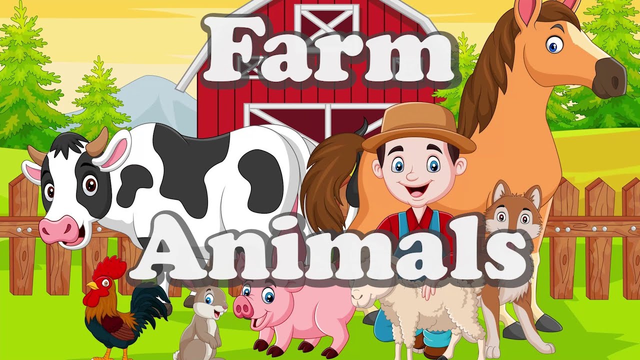 Farm Animals  | ABC | Vocabulary | Words From Alphabets