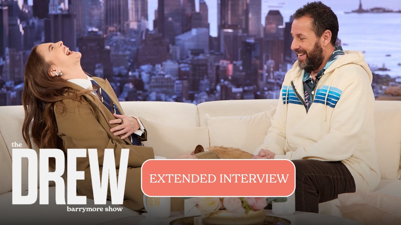 Adam Sandler Makes Drew Barrymore Do a Spit-Take When Describing 