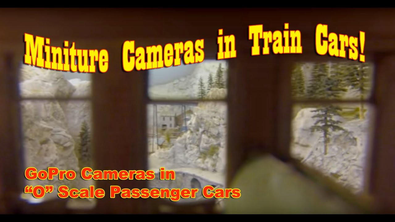 Putting miniature cameras inside model train cars
