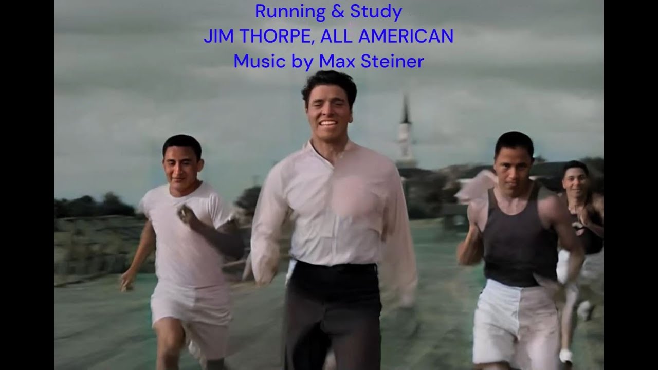 Running & Study [JIM THORPE, ALL AMERICAN] Max Steiner