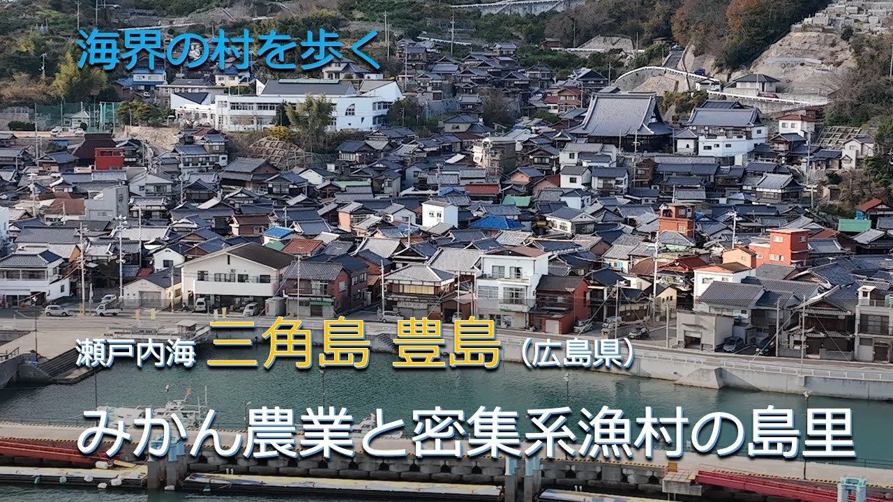 海界の村を歩く 瀬戸内海 三角島 豊島（広島県）／みかん農業と密集系漁村の島里