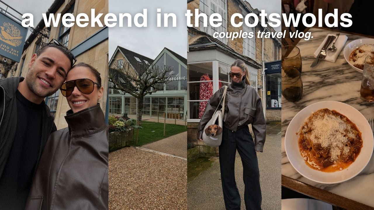 COTSWOLDS WEEKEND VLOG | Cosy Countryside Escape, Food Spots & Dog-Friendly Travel
