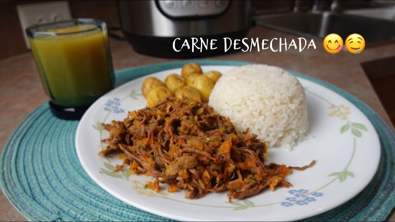 Carne desmechada en la instant pot 😋