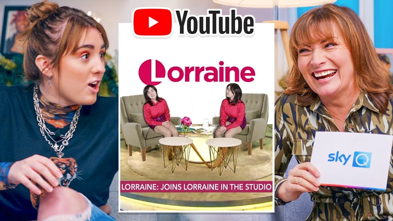 Lorraine Kelly Reacts to a Parody of Herself ft. Chi With A C