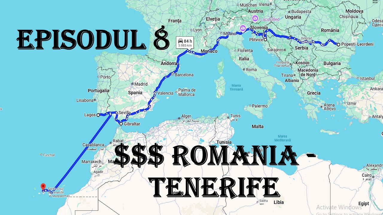 Эпизод 8 - расходы на поездку Румыния - Тенерифе