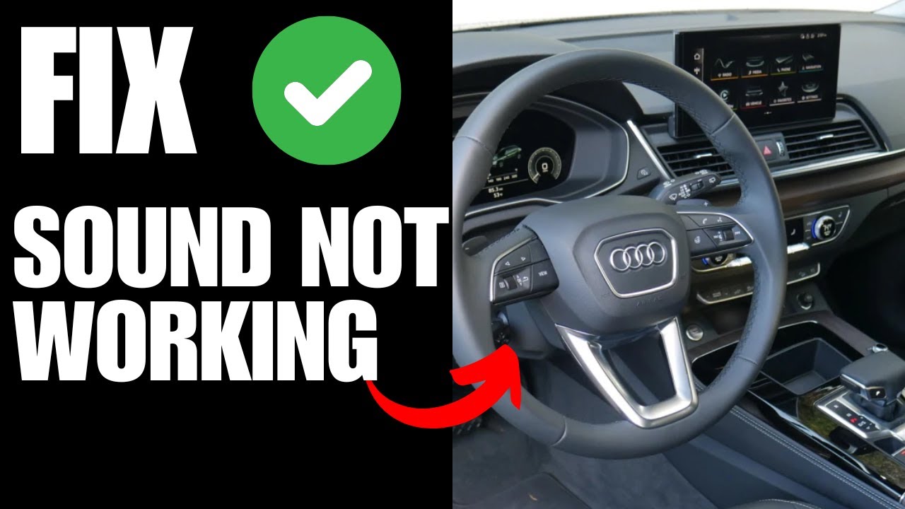Звук Audi Q5 не работает — как исправить (на Q7 тоже может работать)