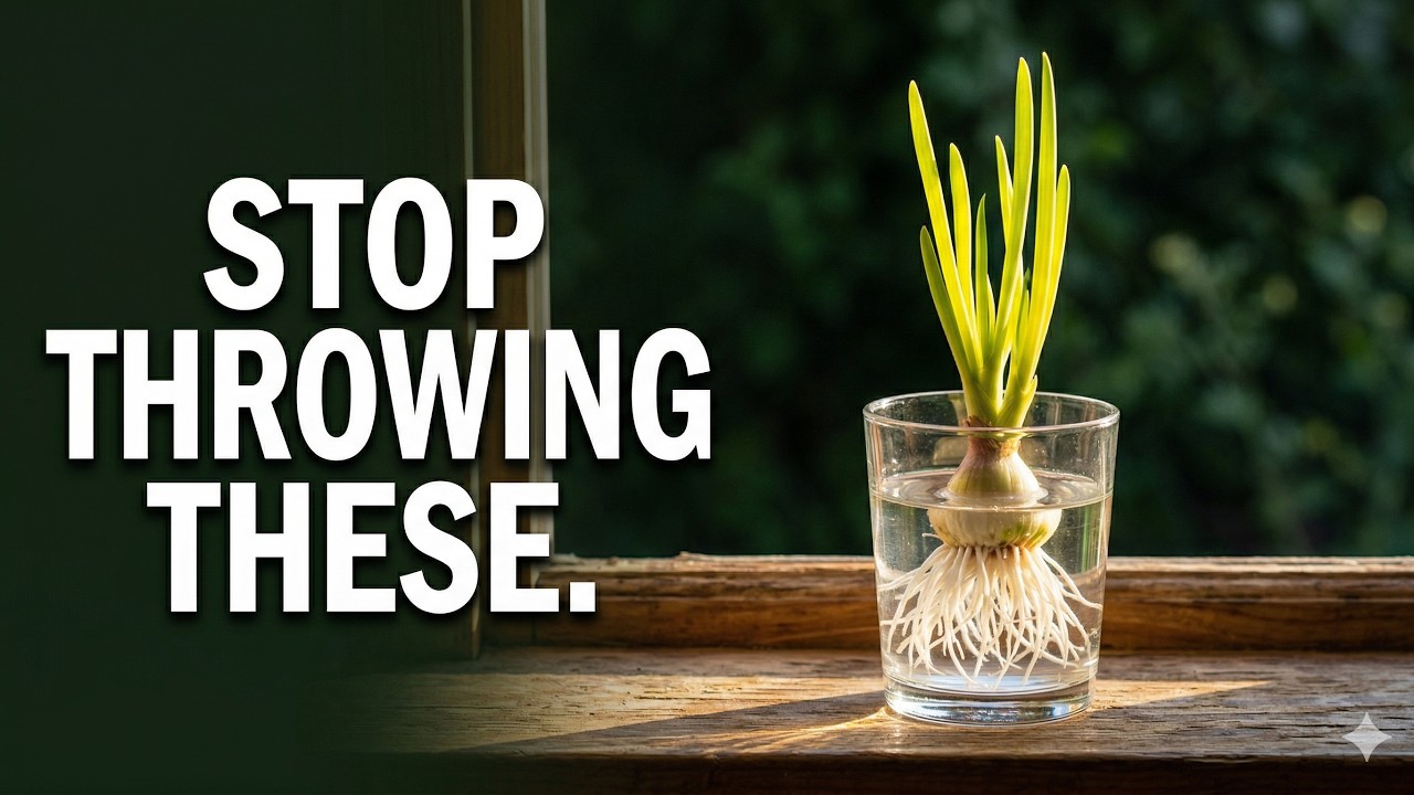 Stop Throwing These Away. They Regrow Free Forever