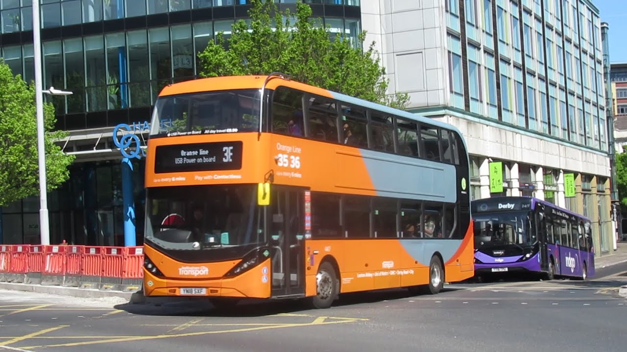 Buses Trains & Trams in Nottingham | April 2025