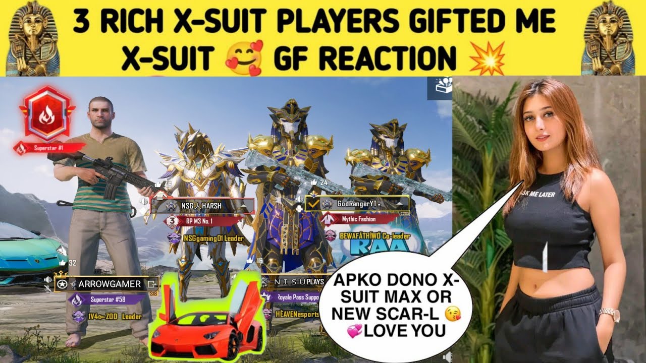 Random 3 Girl's with X-Suit In My Lobby And Trolled 50RP MAX & MYTHIC OUTFITS 90/70 uc can $10 /6