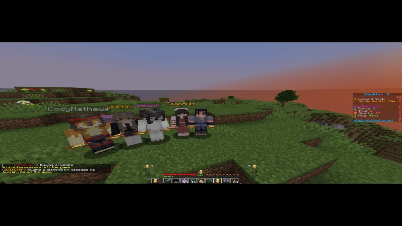 Raiding the best survival team on V+