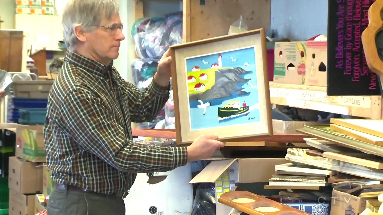 Maud Lewis painting found in thrift shop bin to be auctioned