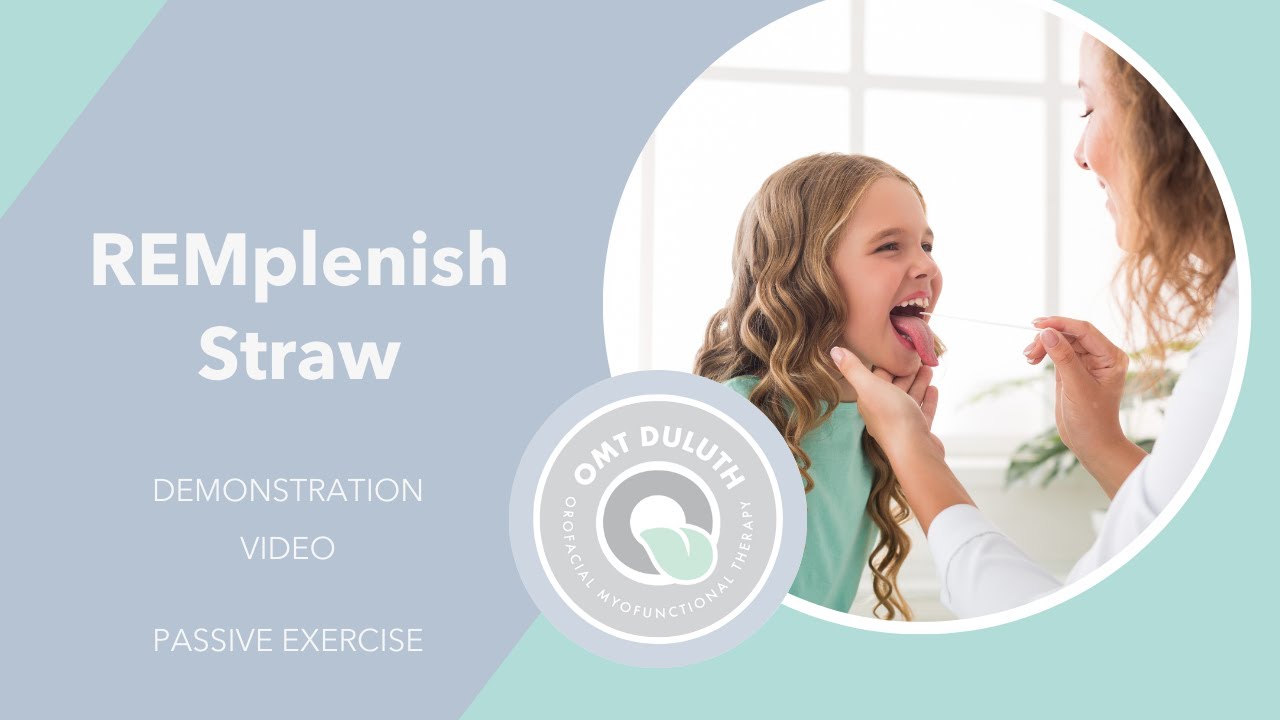 OMT Duluth: REMplenish straw