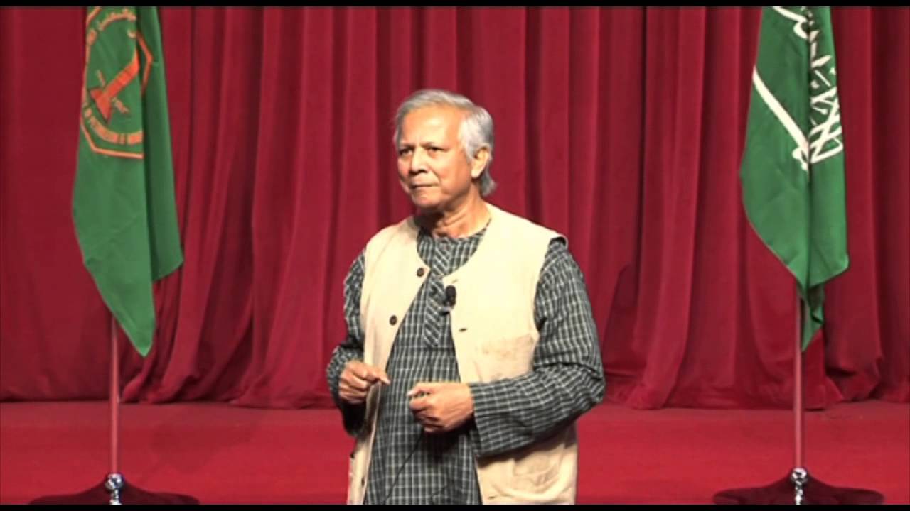 A journey for Social Good. Talk by Dr. Muhammad Yunus at KFUPM