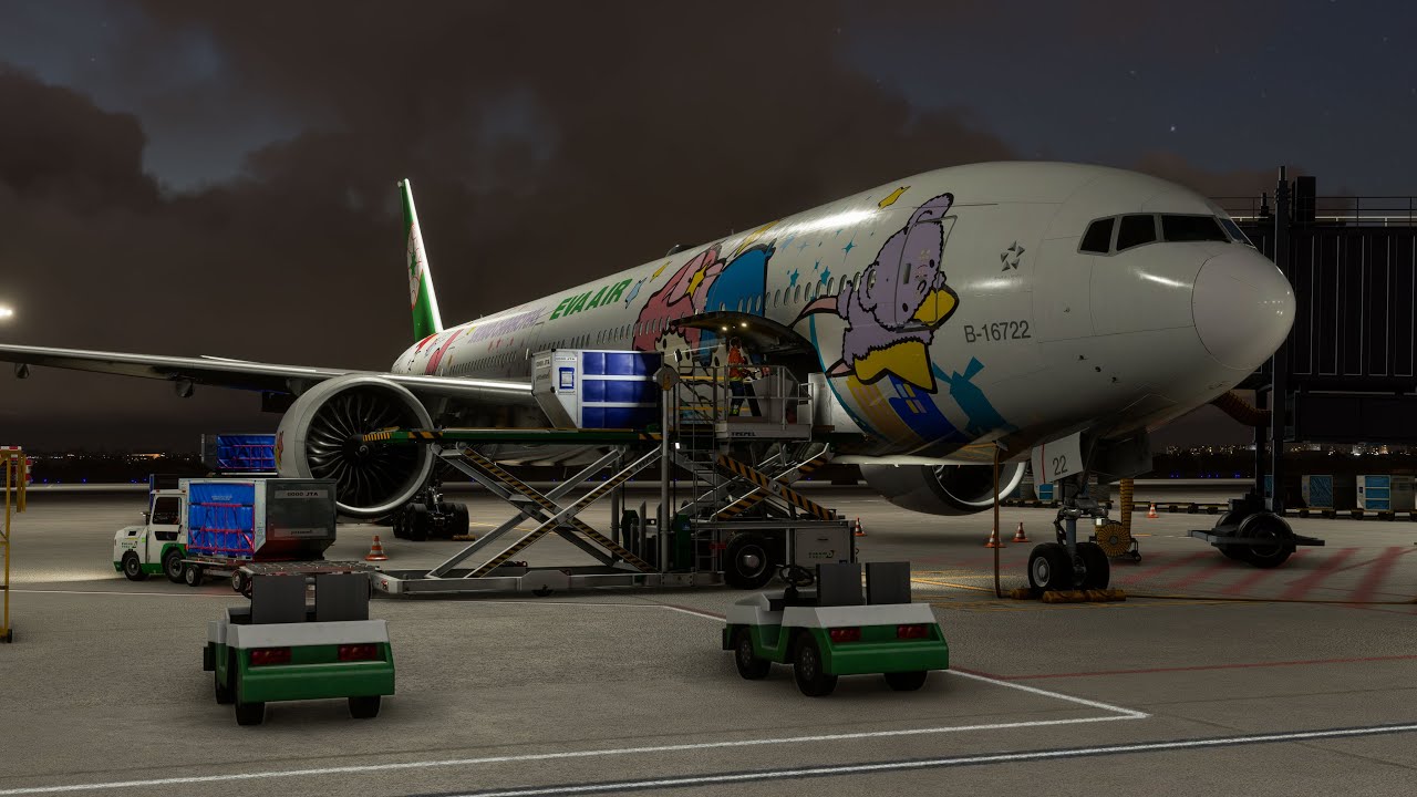 MSFS | PMDG 777-36N(ER) New York JFK - Taipei TPE | Landing