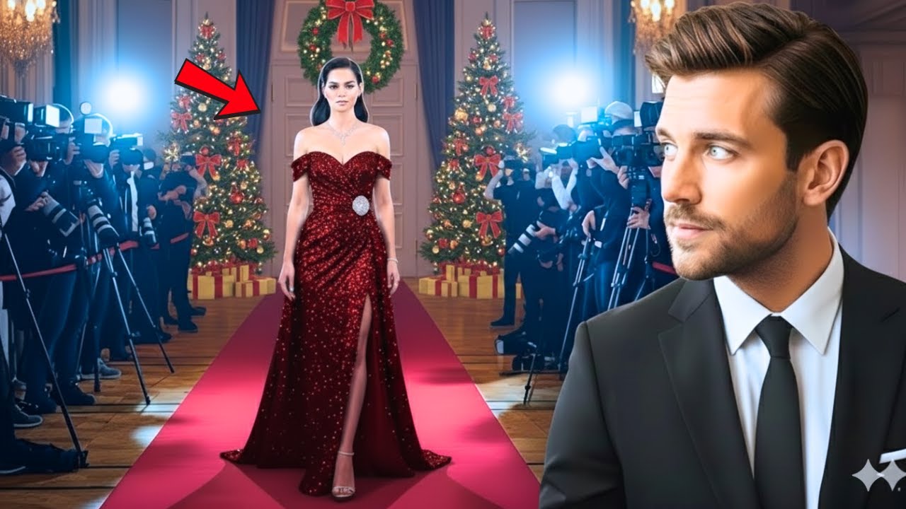 Millionaire Invited His Maid to a Christmas Party as a Joke — But When She Arrived Like a Goddess...