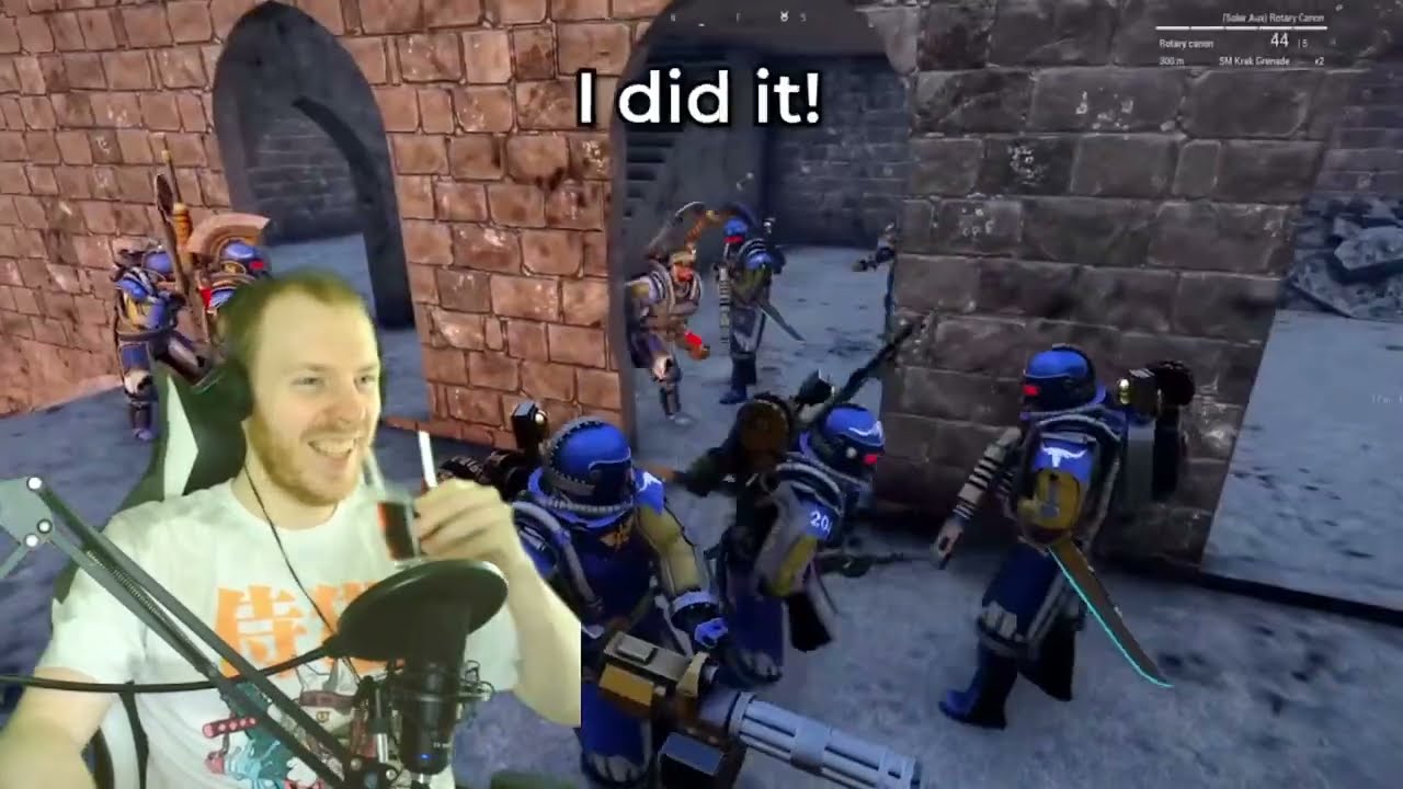 Witnessing Horrors in the Horus Heresy Arma 3 Warhammer 30k by RubixRaptor | Strawberin0 reacts