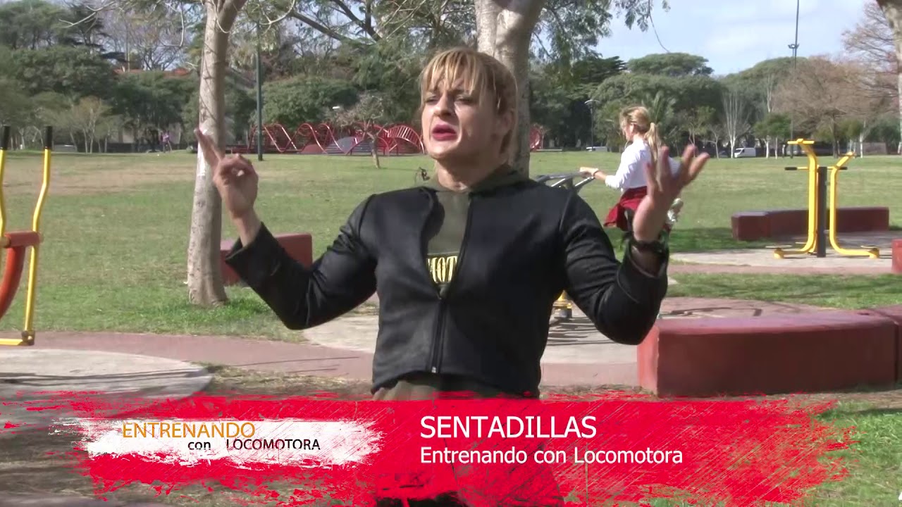 Entrenando con Locomotora - SENTADILLAS 1° PARTE