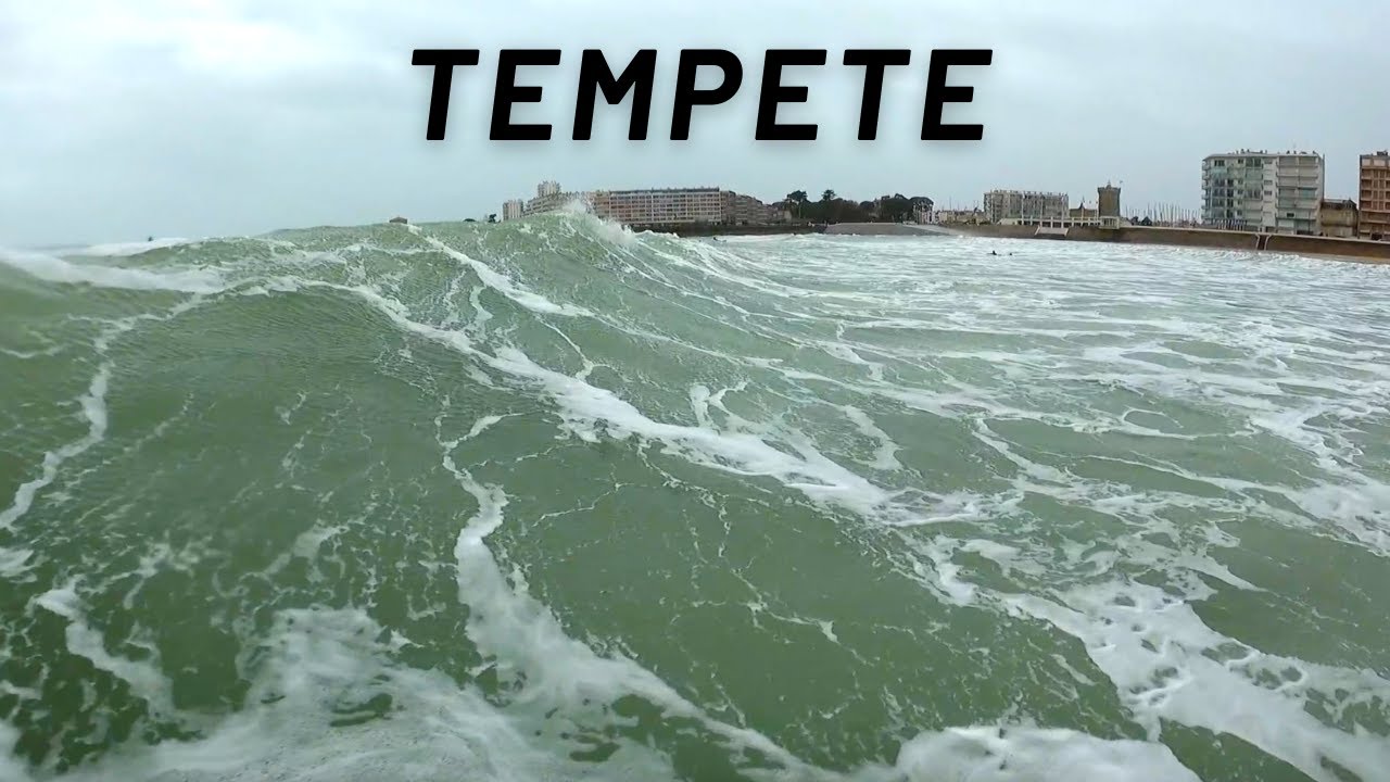 SESSION TEMPETE AUX SABLES D'OLONNE ! ⚡️
