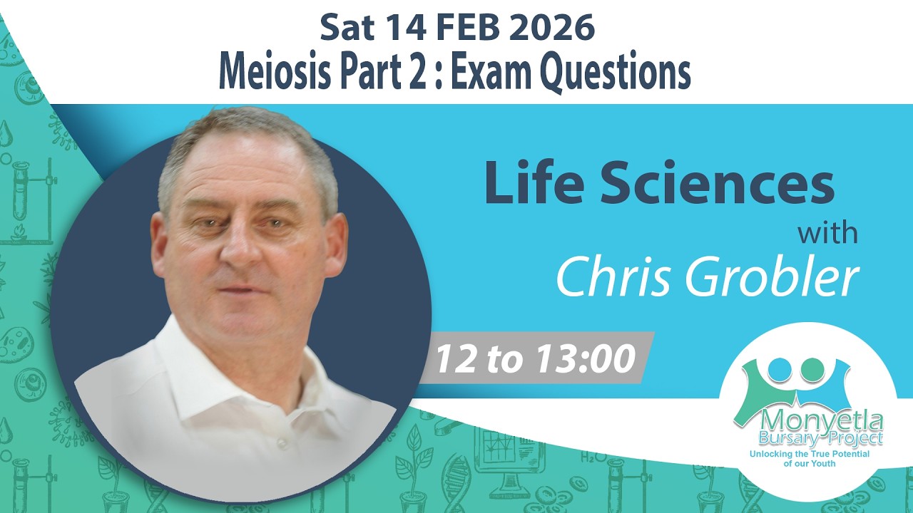 Life Sciences 14 Feb 2026 Meiosis Part 2 : Exam Questions