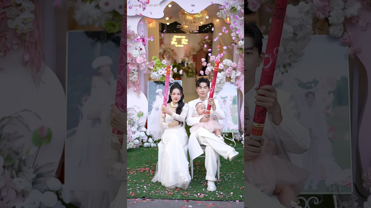 Đ&aacute;m cưới phải c&oacute; th&ecirc;m em b&eacute; g&oacute;p mặt th&igrave; mới đầy đủ 🤭❤️@dudufamily3003pnct  #tradang #shorts