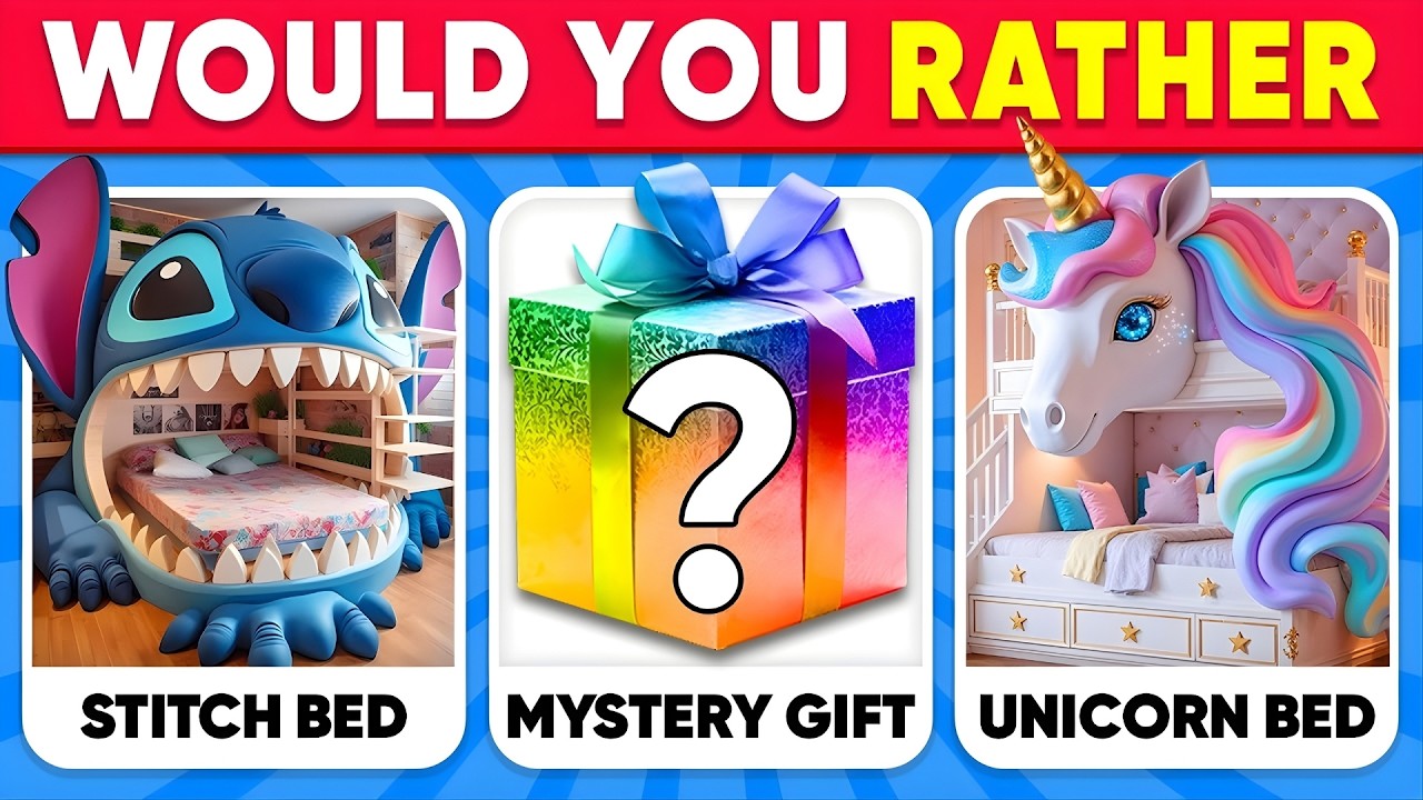 Would You Rather? Luxury Mystery Gift Edition 💎 Only 1% Choose Right!