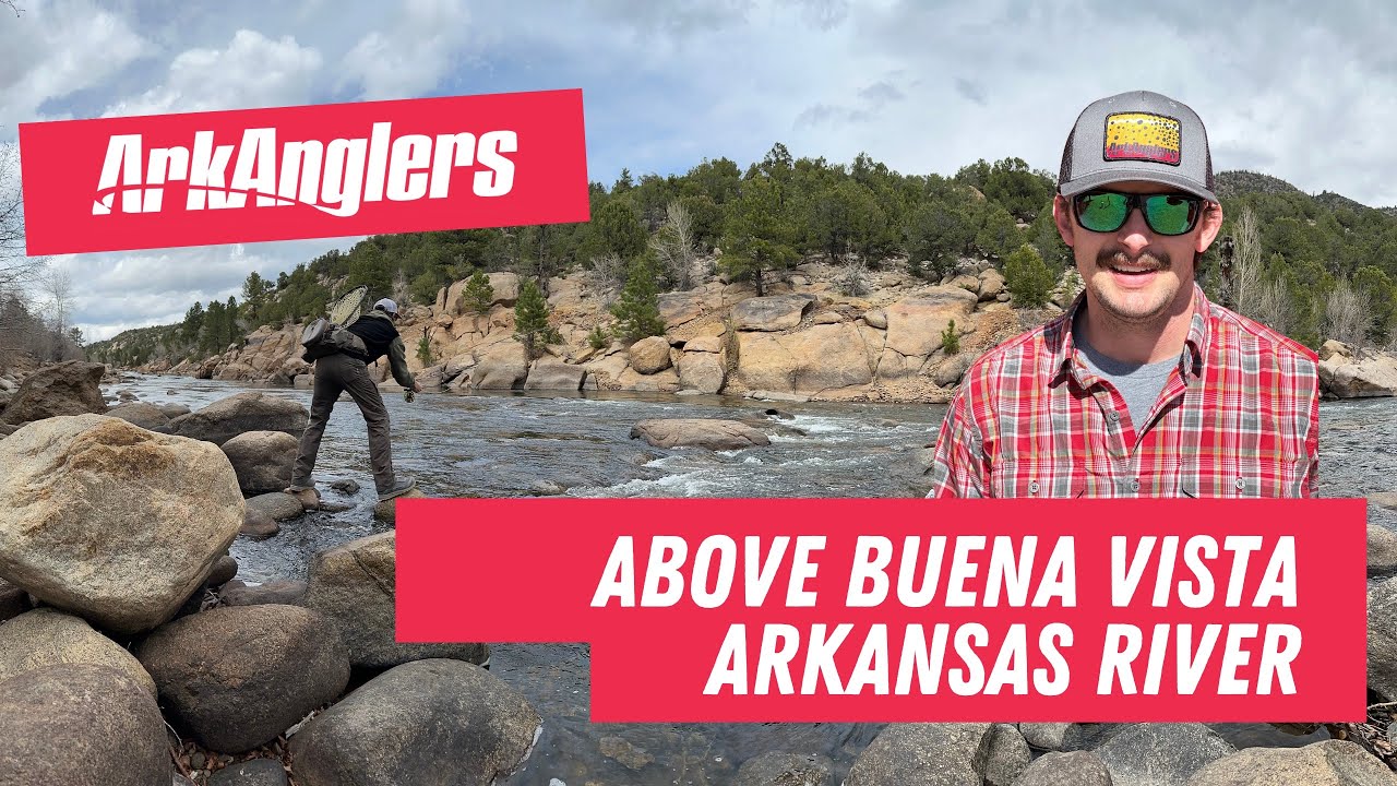 ArkAnglers Arkansas River Fishing Report from Buena Vista - Perfect Day for a Blue Wing Olive Hatch!