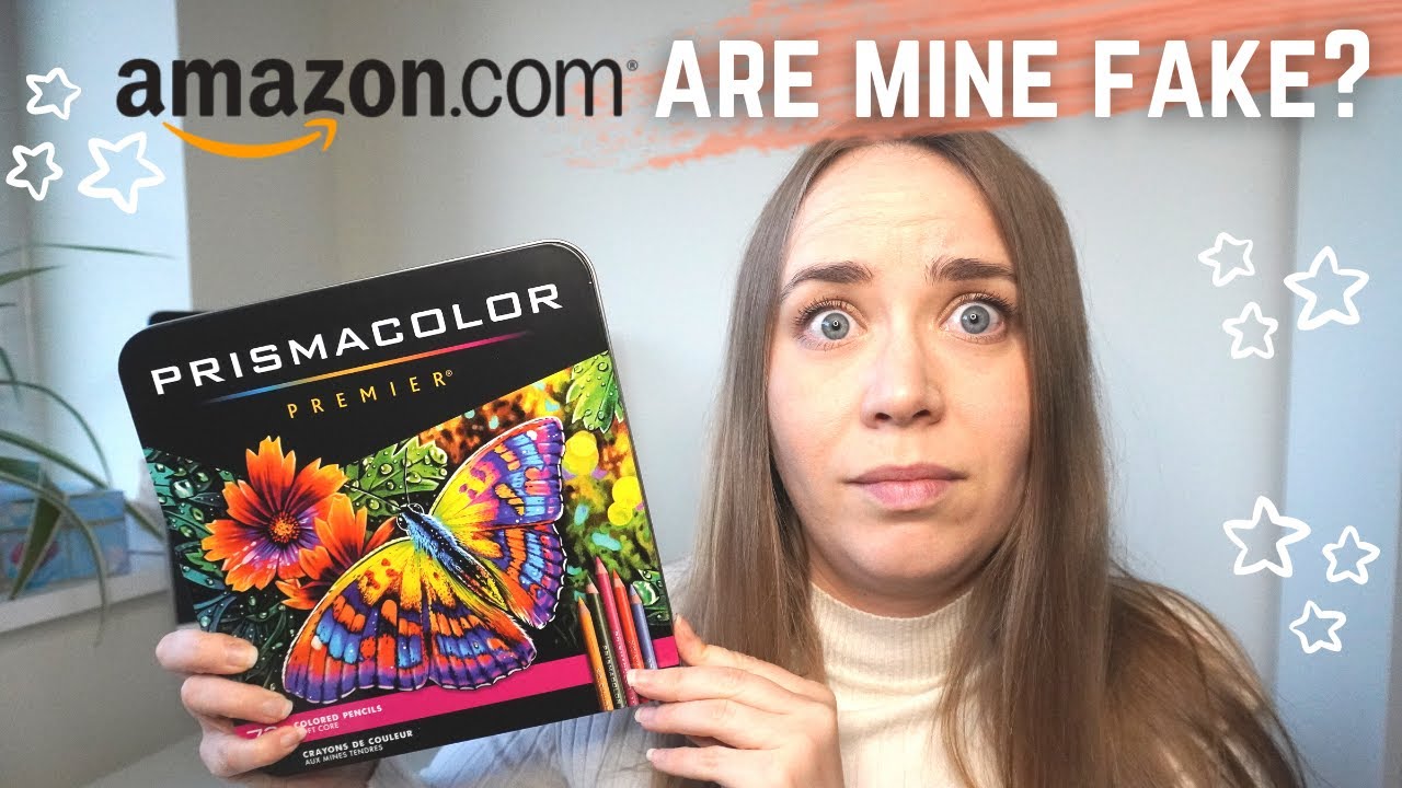 UNBOXING PRISMACOLOR SOFT CORE PREMIER COLOURING PENCILS | Did Amazon Sell Me Fakes?