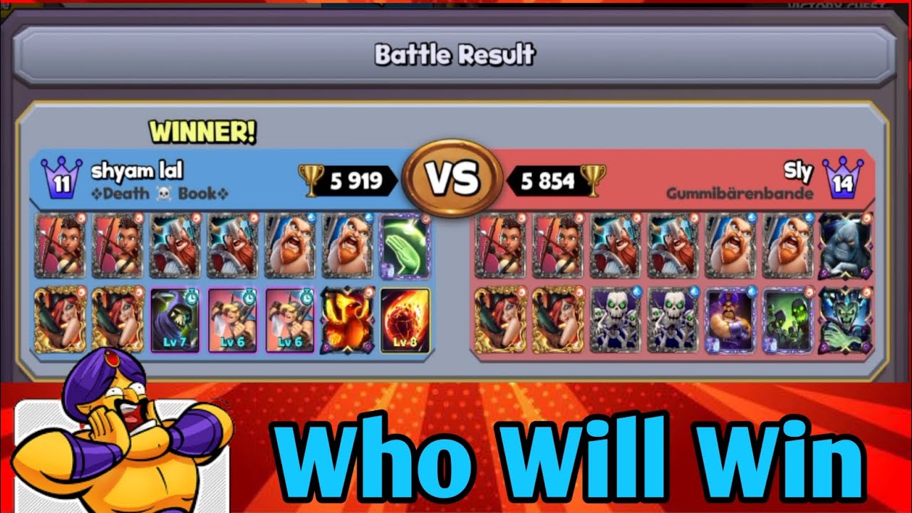 Who will win the match 🤔 most interesting battle of castle crush