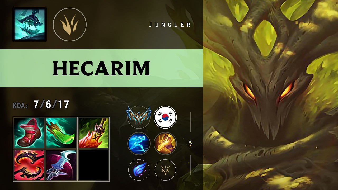 Hecarim Jungle vs Naafiri - KR Challenger Patch 26.11