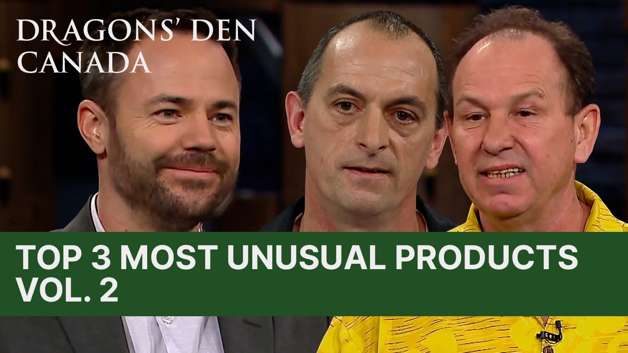 Top 3 Most Unusual Products Pitched In The Den | Vol.2 | Dragons' Den Canada