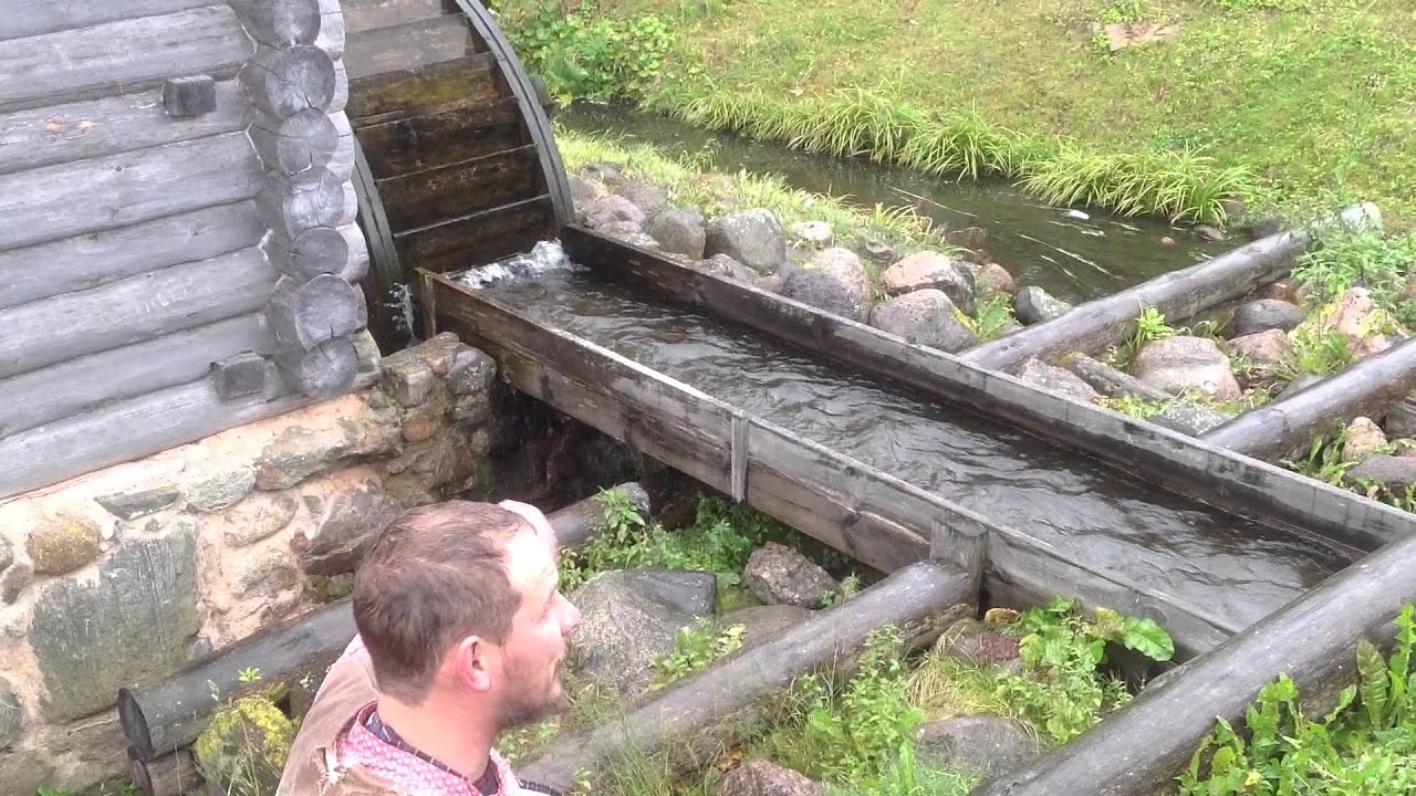 Водяная мельница в Пскове