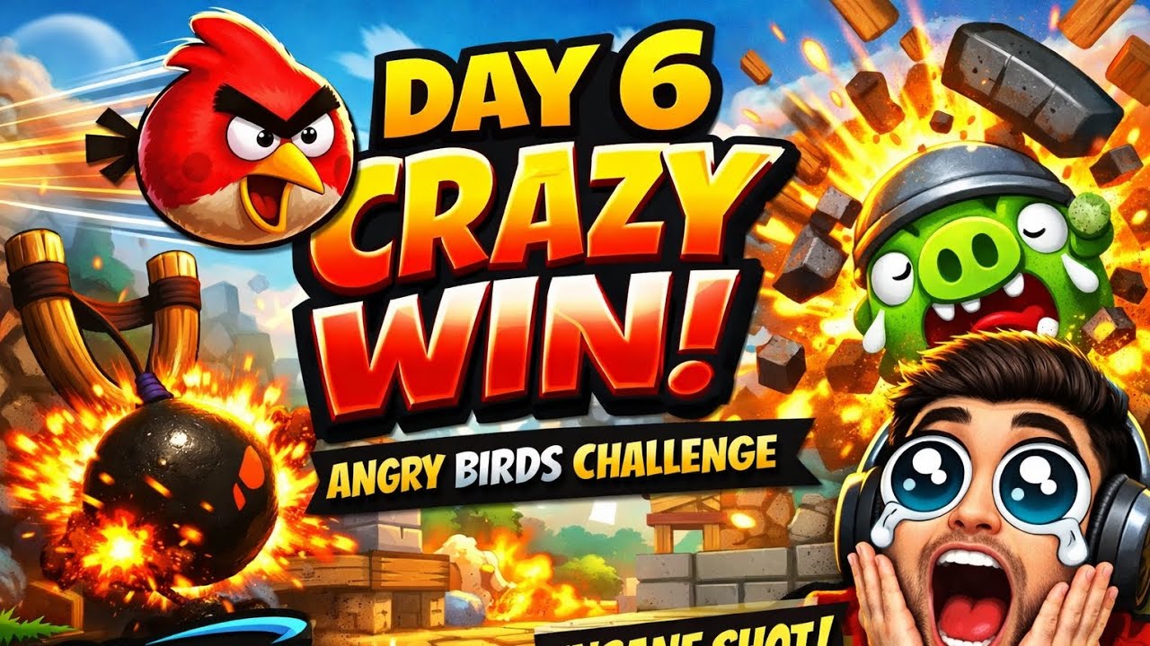 But it's a win for Pigs 😭 #cometgaming #angrybirdschallenge 