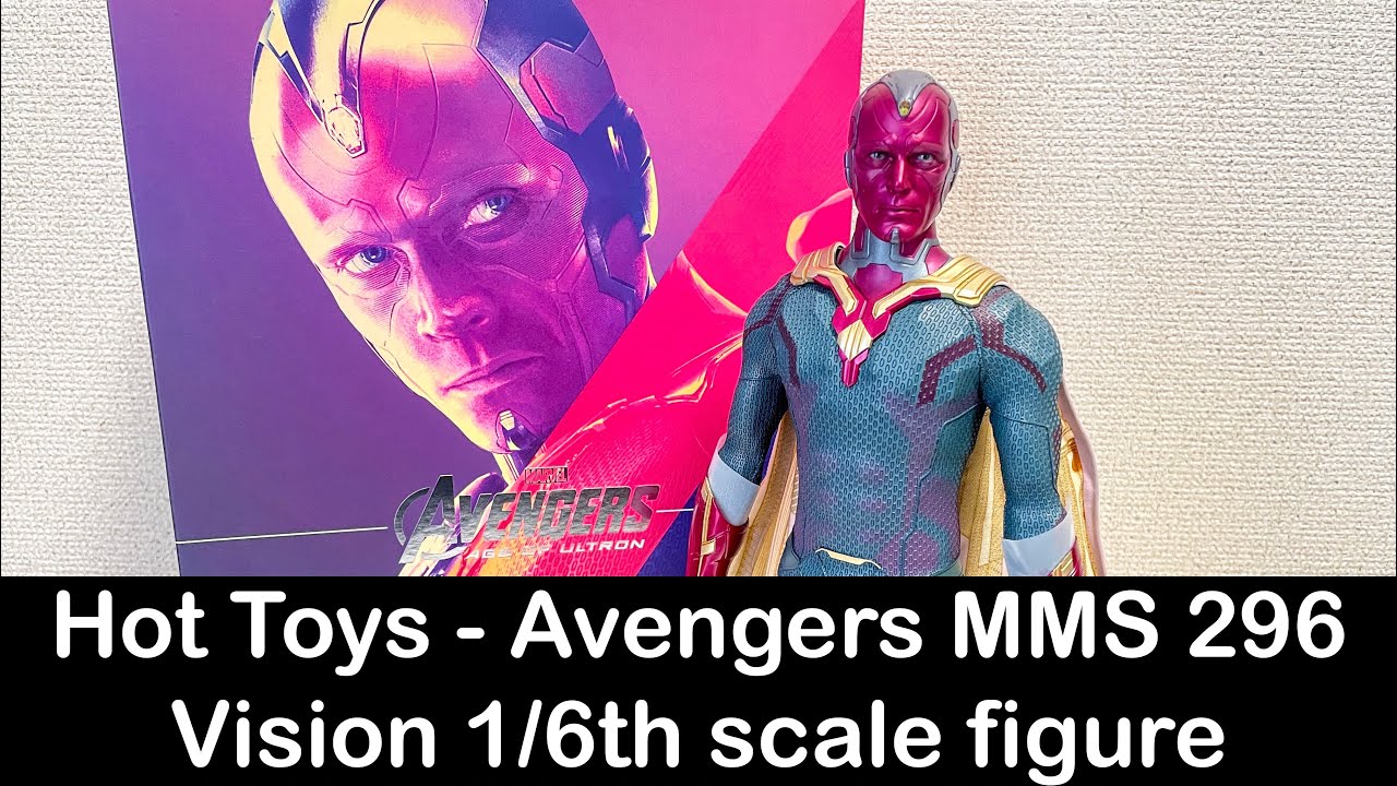 Hot Toys MMS296 Vision  - Marvel Avengers Age of Ultron - Unboxing & Review - 1/6 Scale Figure