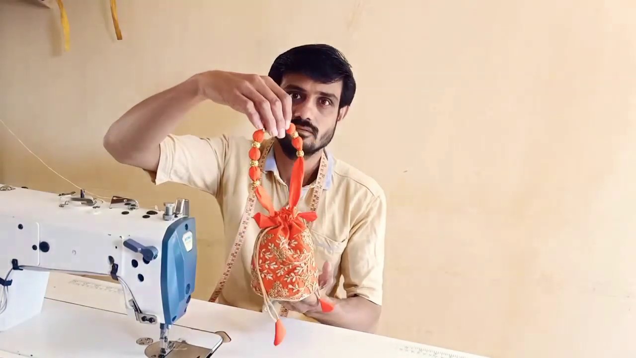 How to make potali bag || potali Batava diy gujarati