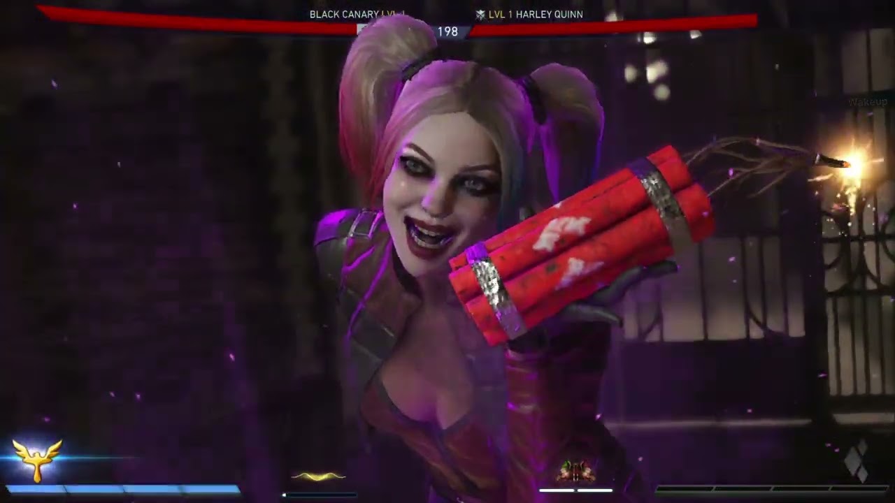 0122Injustice 2 Black Canary  vs Harley Quinn