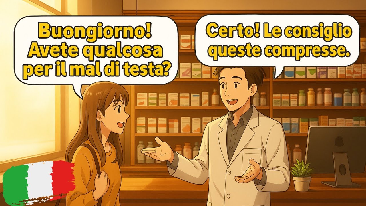🇮🇹 10 dialoghi italiani facili per la vita quotidiana | Impara l’italiano con esempi reali