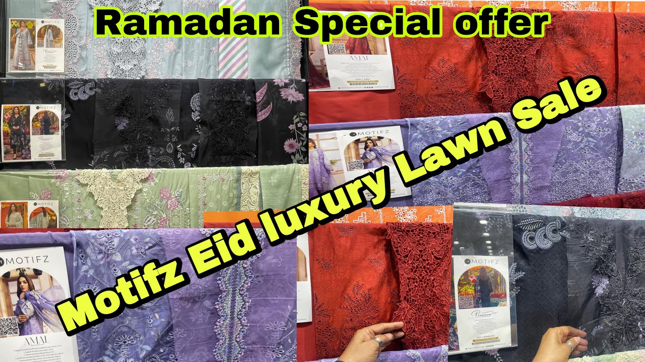 Motifz Luxury Lawn Sale || Ramadan Special eid sale